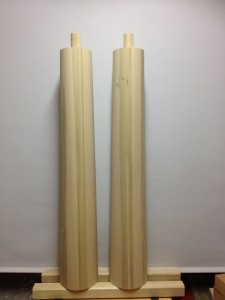 Large tapered turnings