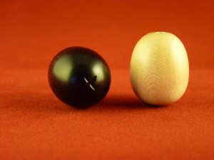 African-Blackwood & sycamore Olives